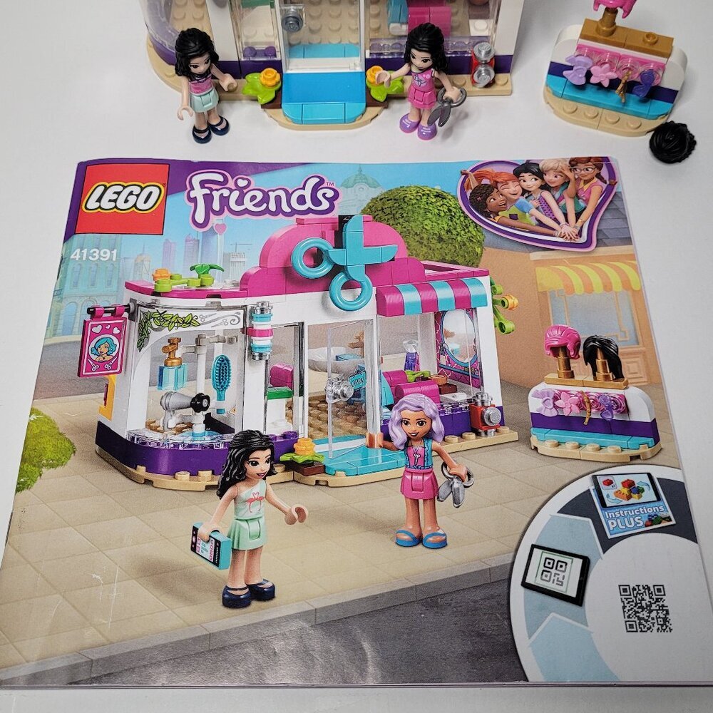 LEGO Friends Heartlake City Hair Salon Set 41391 INCOMPLETE MISSING PIECES - Picture 2 of 11